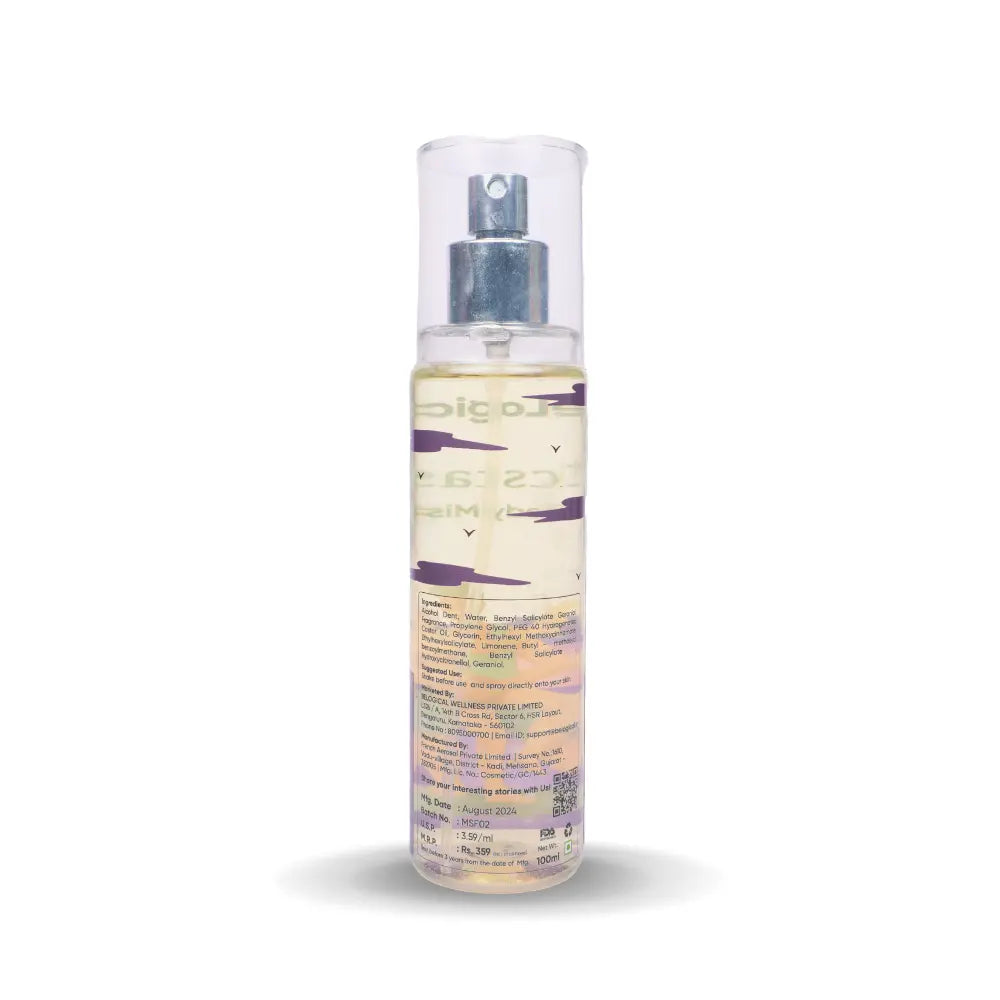 beLogical's Ecstacy Body Mist | Sensual Fragrance | Long-lasting Fragrance | Daily use body mist | 100ml belogical