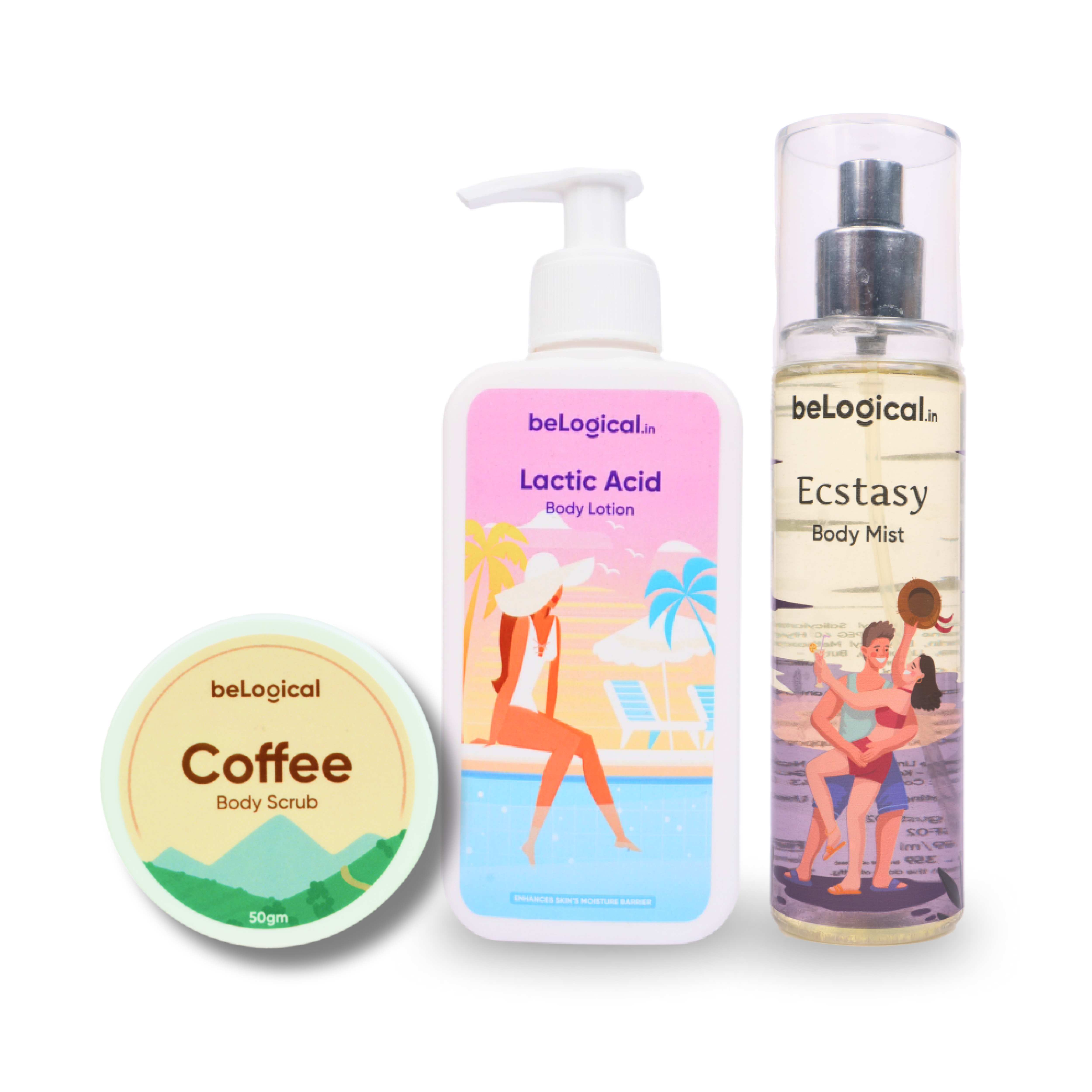 Exfoliate & Moisturize Kit | Exfoliation | Hydration | Refresh belogical