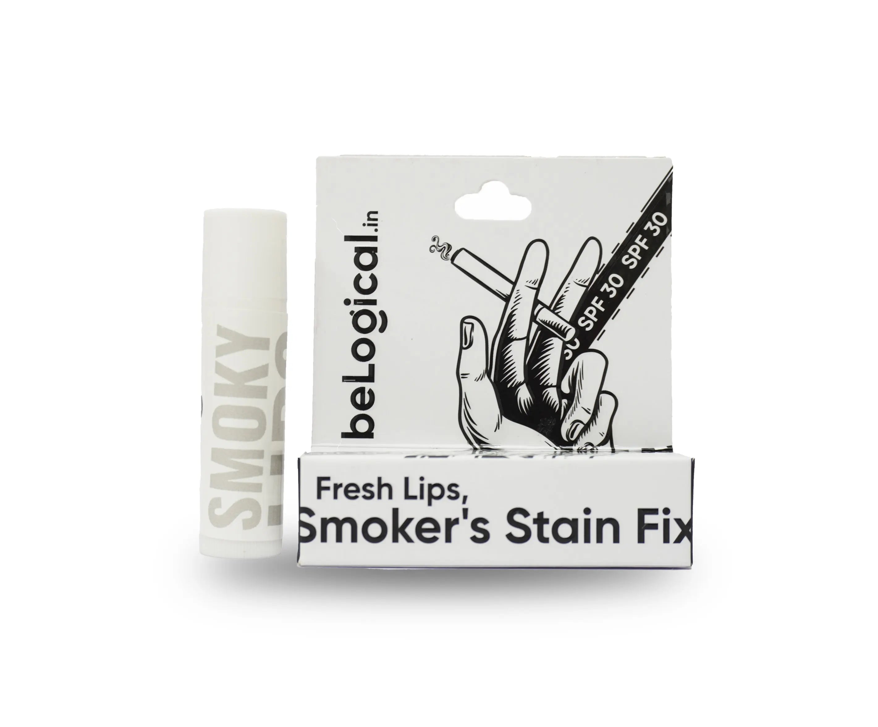 beLogical's Smoker's Lip Balm |  Reduces Discolouration | Deeply Nourishing | Lip Repair Balm | 6g belogical