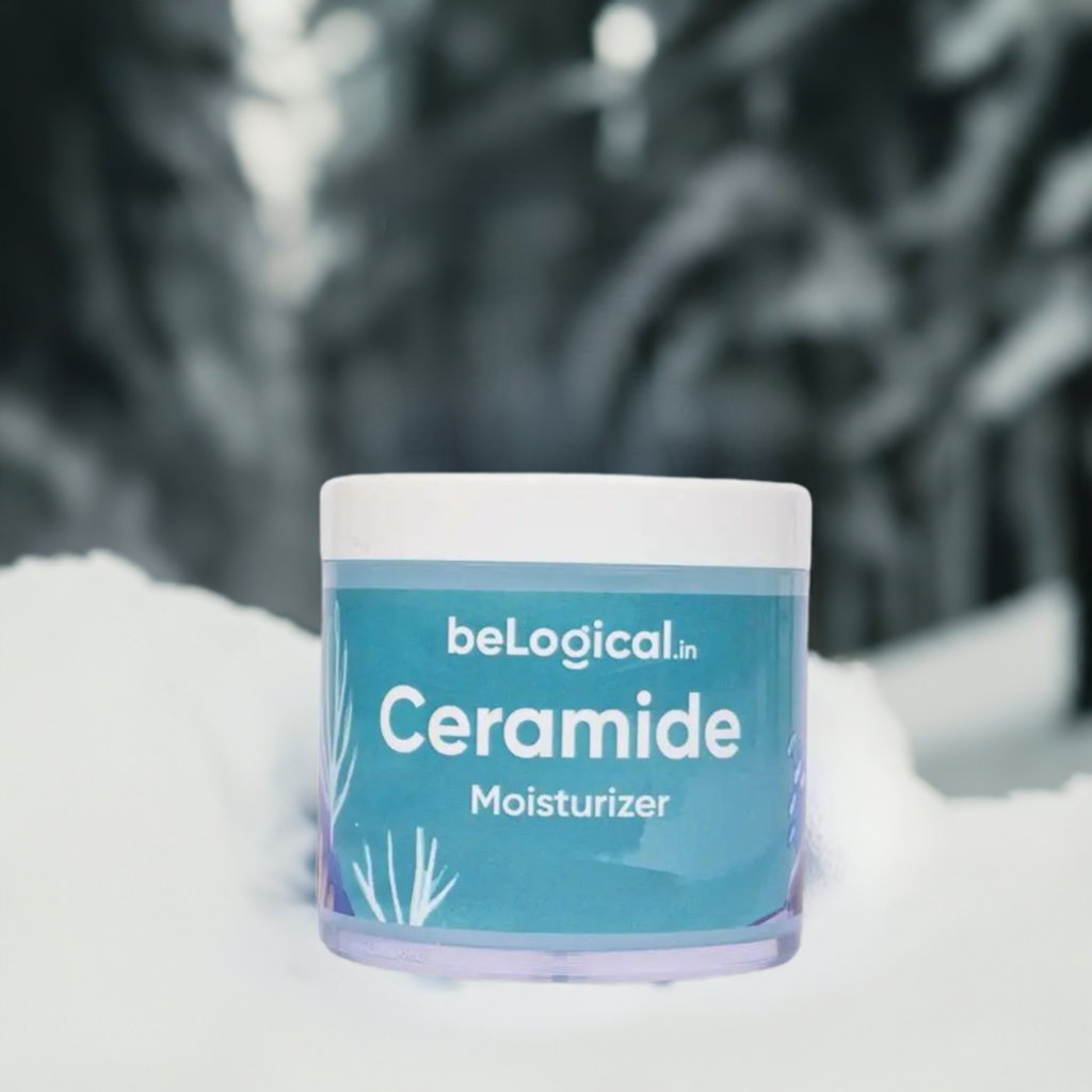 beLogical's 1% Ceramide Moisturizer | Deep Hydration | Barrier Repair | Vitamin E | 100g